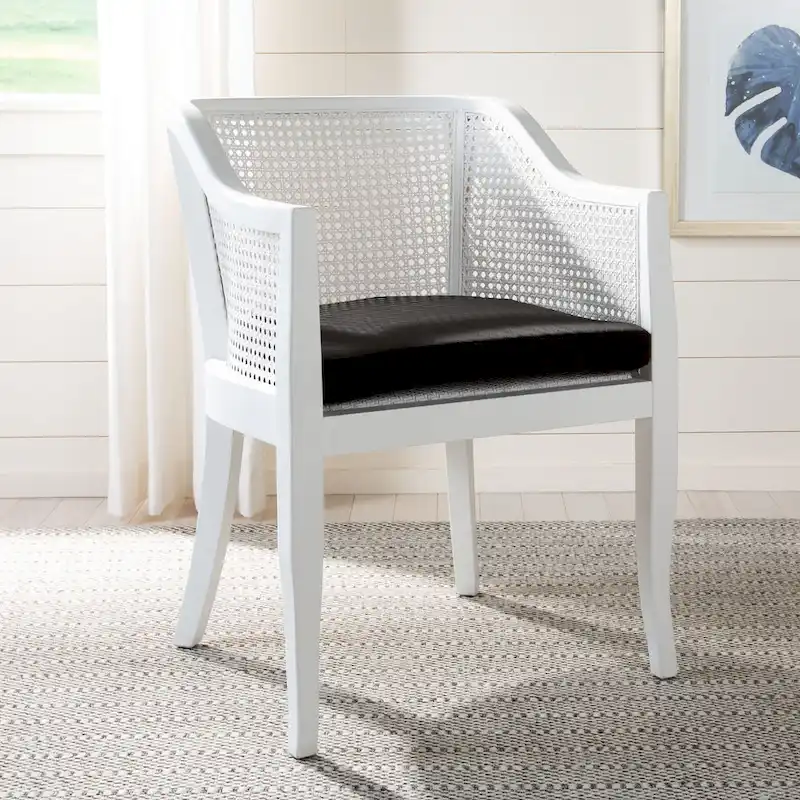 Velva Cane Dining Chair - 23.8   x 23.2   x 32.1   - 24Wx23Dx32H