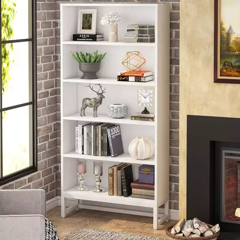 Lantine 70.8 Tall 5-tier Freestanding Bookshelf