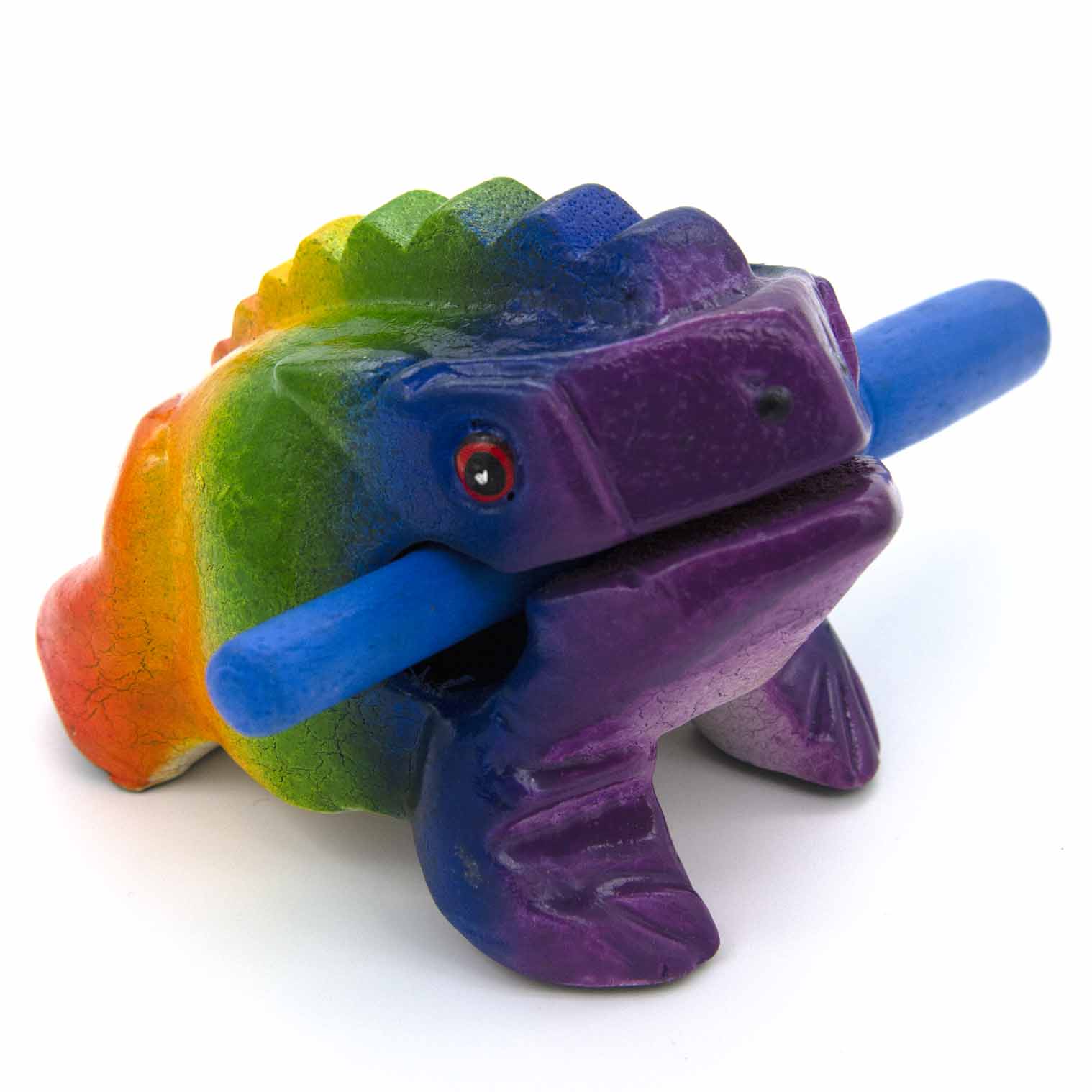 Rainbow Frog Guiro