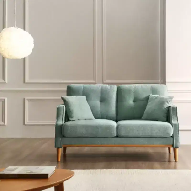 Waterproof Polyester Double Sofa with USB Charging Convenience