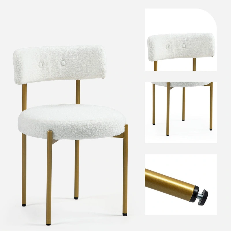 AVAWING Dining Chairs Mid-Century Modern Kitchen Chairs Set of 6