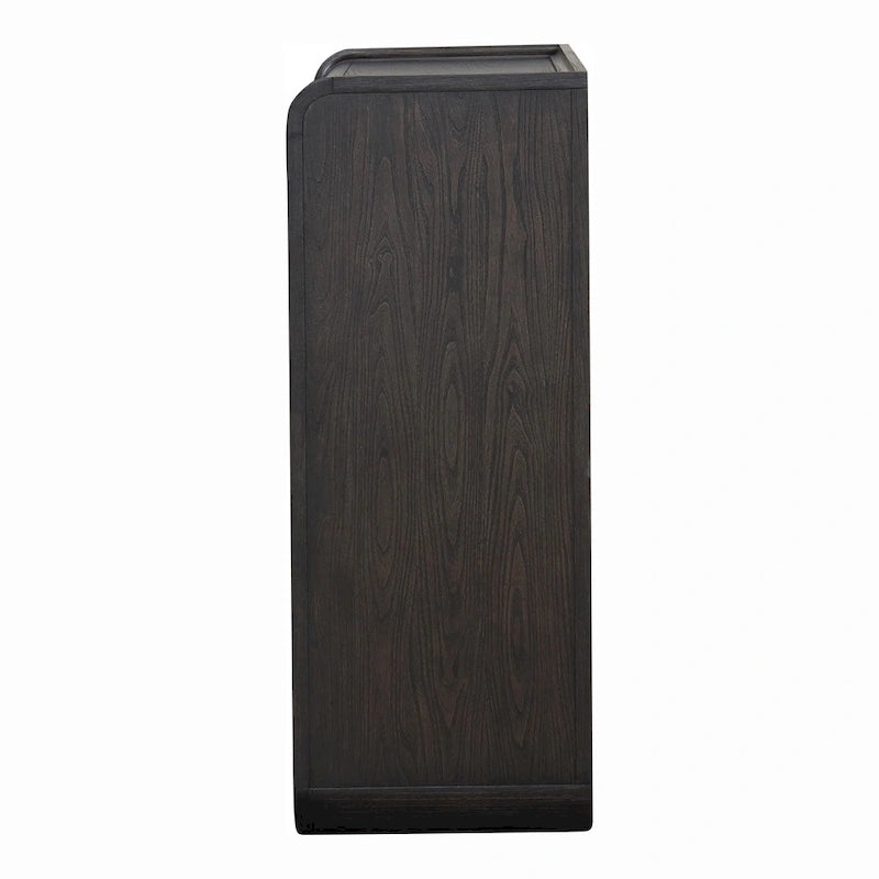 Furniture of America Addeso Modern Solid Wood 5-Drawer Chest
