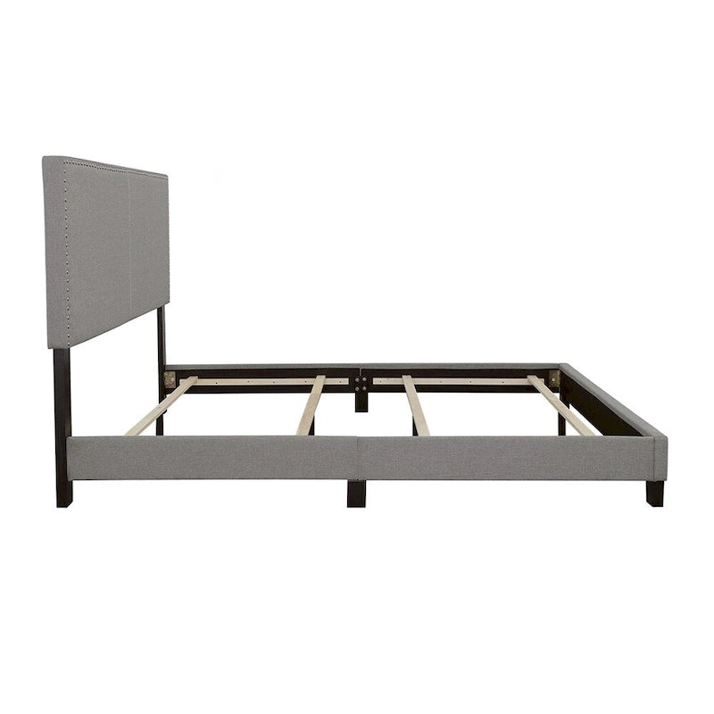 Boyd Transitional Fabric Upholstered Panel Bed
