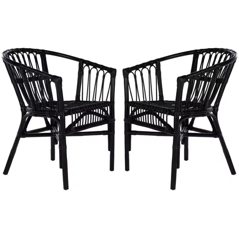 Rattan Accent Chair - Set of 2