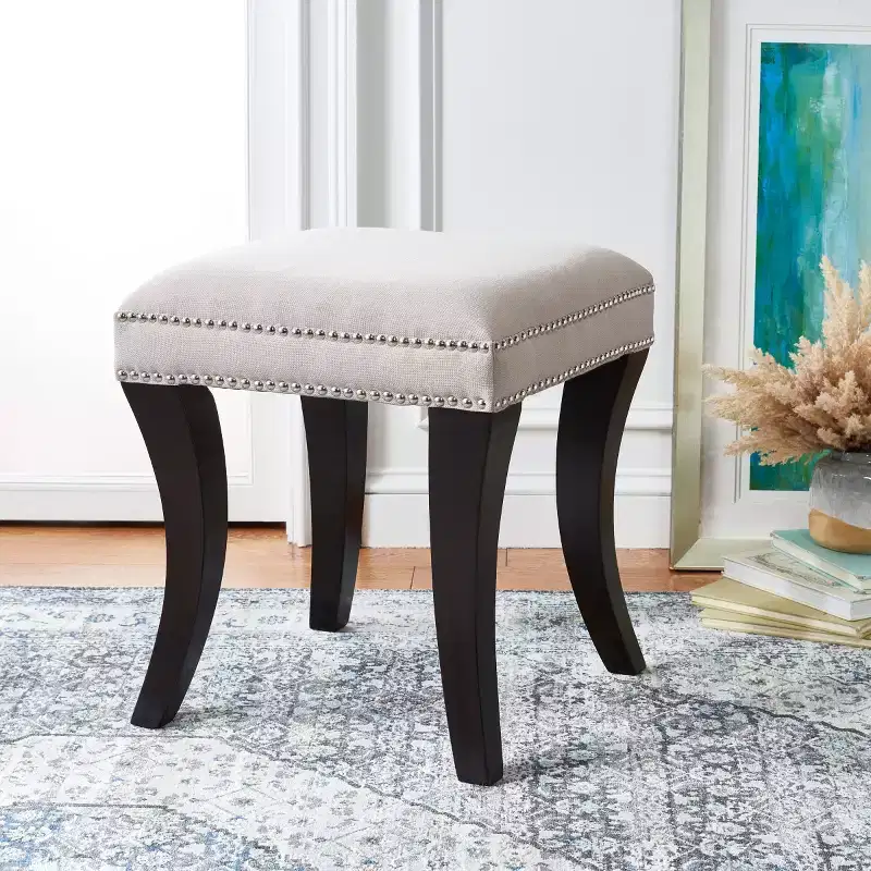 Diva Ottoman - MCR4616 - Taupe - Safavieh