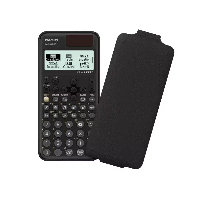 Casio FX-991CW Advanced Scientific Calculator - Black: Approved for AP Calculus, SAT II