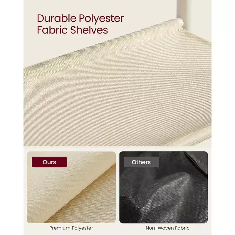Shoe Rack, 4/5 Tier Shoe Storage Rack for 12-16 Pairs of Shoes, Shoe Organizer for Entryway