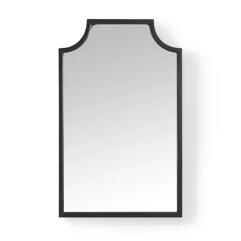 Crosley Aimee Wall Mirror Oil Rubbed Bronze: 38x24 Inch, Traditional Style, Steel Frame, No Assembly Required