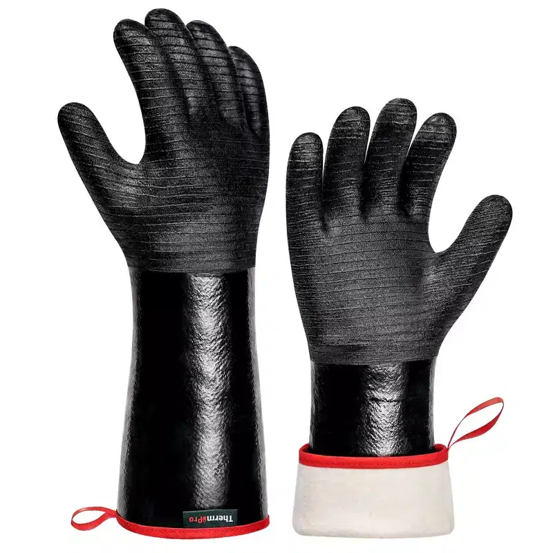 ThermoPro 932F Heat Resistant BBQ Gloves, 14 Waterproof Oven & Grill Gloves
