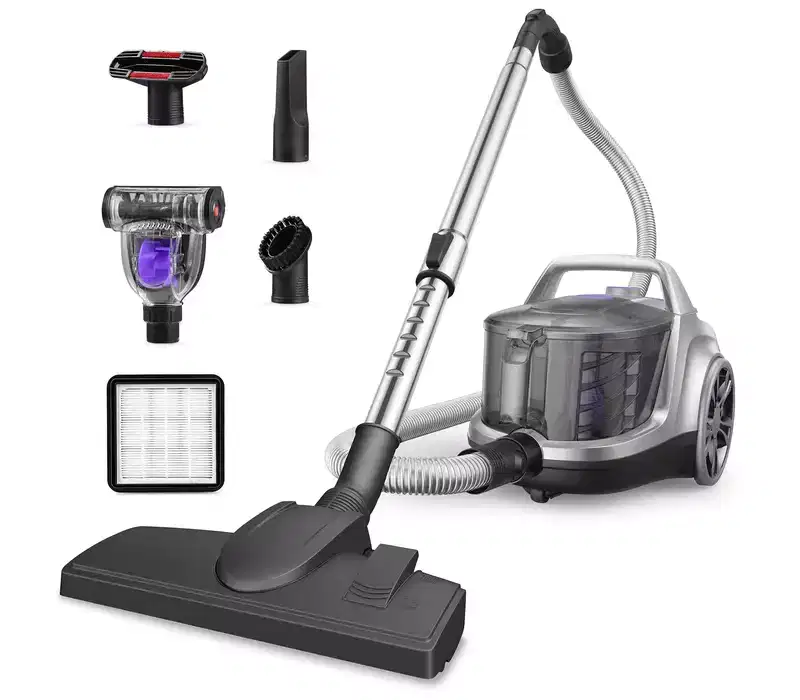 ASPIRON Bagless Lightweight Canister Vacuum Cleaner