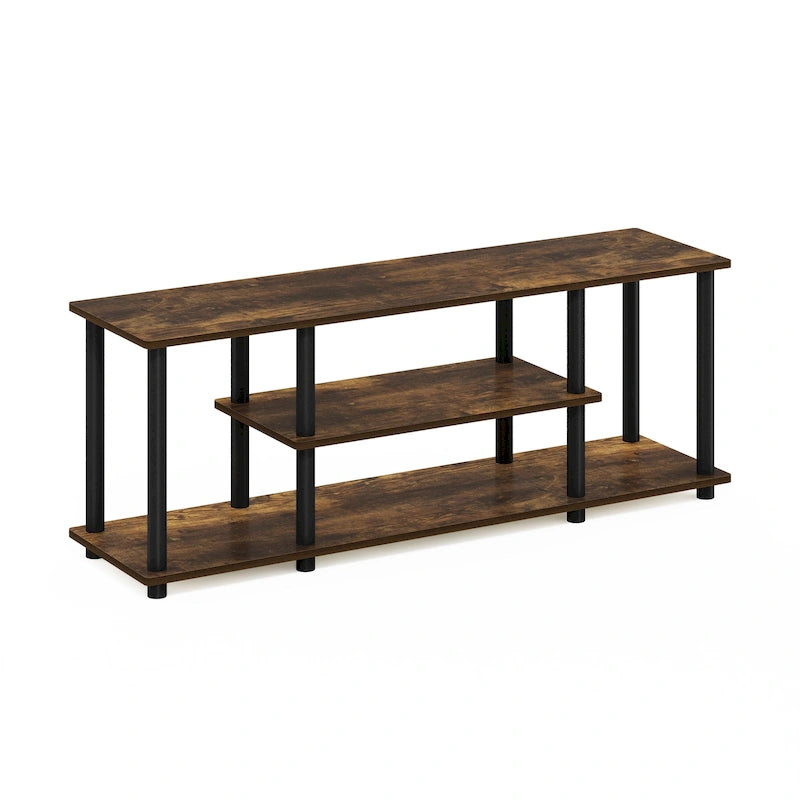 Furinno Turn-N-Tube No Tools 3D 3-Tier Entertainment TV Stands