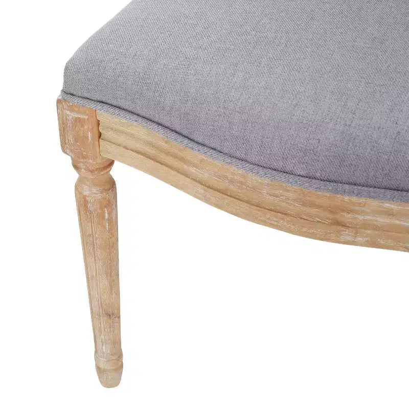 Christopher Knight Home Derring 7 Pieces French Country Upholstered Wood Expandable Dining Set