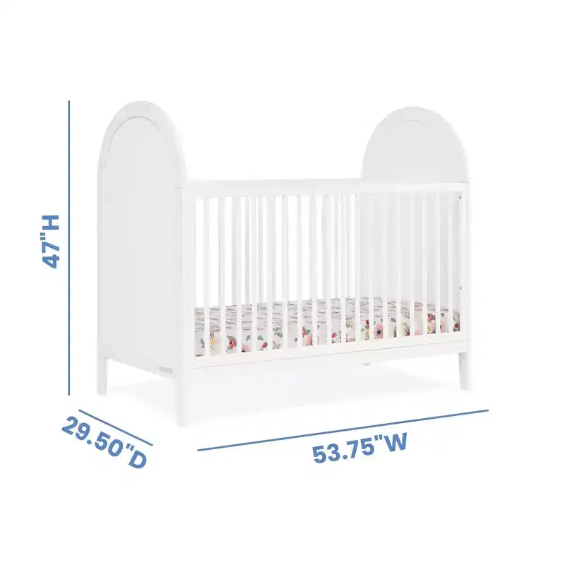Delta Children Eloise 4-in-1 Convertible Crib - Greenguard Gold Certified
