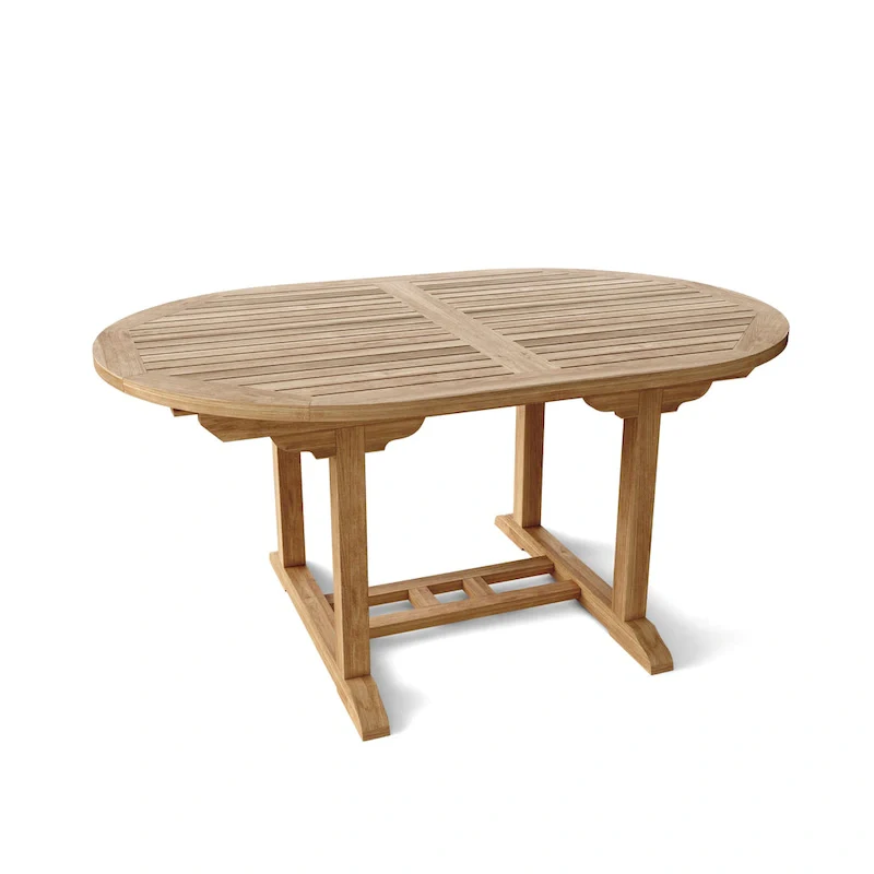 Hyde Park Natural Teak Dining Table Set