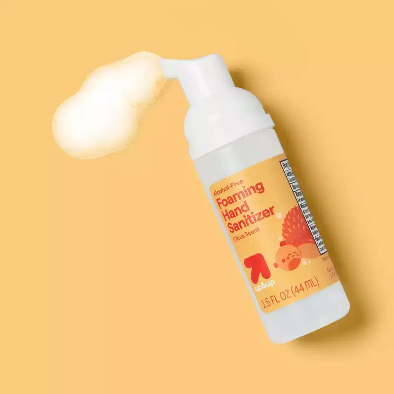 Baby Foaming Hand Sanitizer - 2pk - up&up™: Pump Bottle, Citrus, Hypoallergenic, Paraben-Free