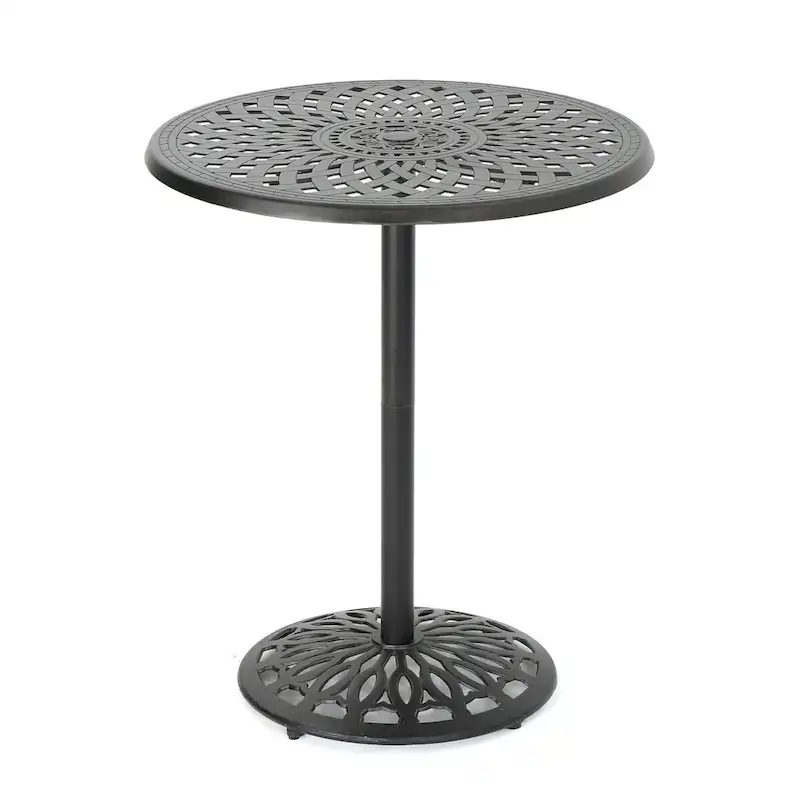 Cast Aluminium 35 Round Bar Table