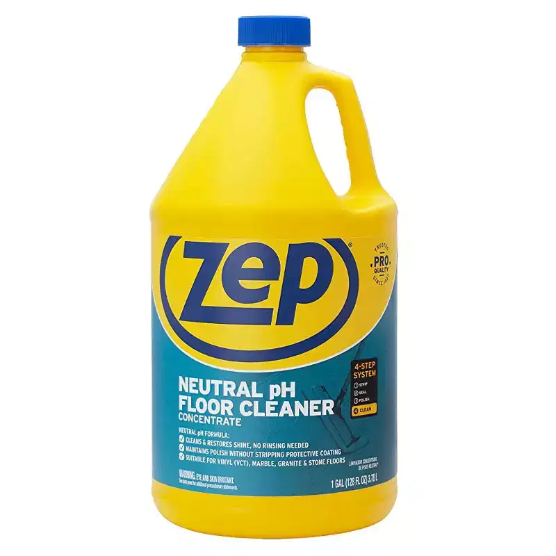Zep Concentrated Neutral pH Floor Cleaner  Safe on Protective Finishes - 1 Gallon