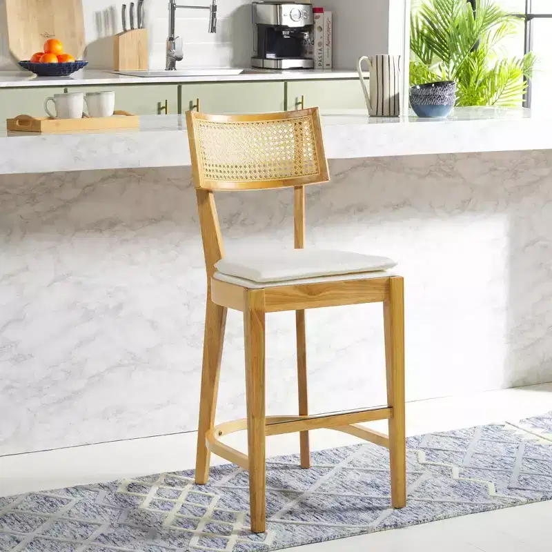 Galway Cane Counter Stool - BST1504 - Safavieh