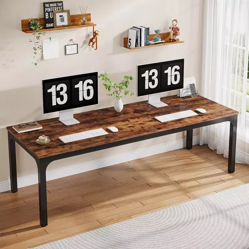 Lantine 78.7 Inches Extra Long Computer Desk