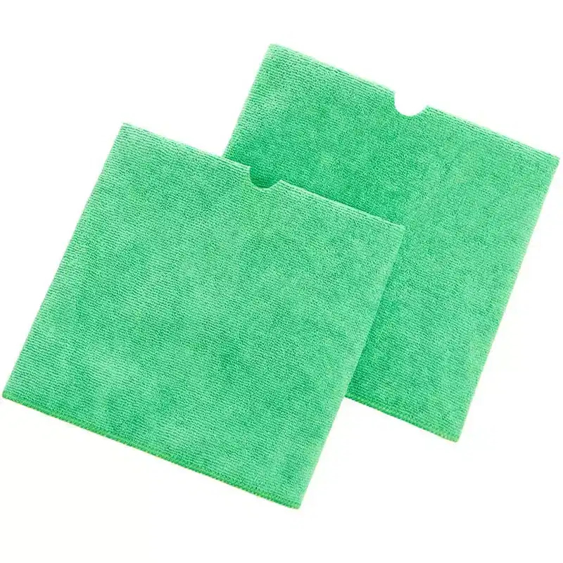 The Lakeside Collection Mop Cape Microfiber, Attach To Any Pole Handle Cleaner Set Of 2 -