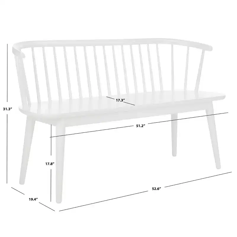 Blanchard Spindle Bench - BCH8500 - Safavieh