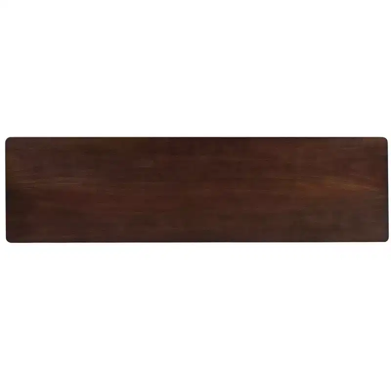 Bruno Industrial Media Stand - MED5001 - Walnut/Black - Safavieh
