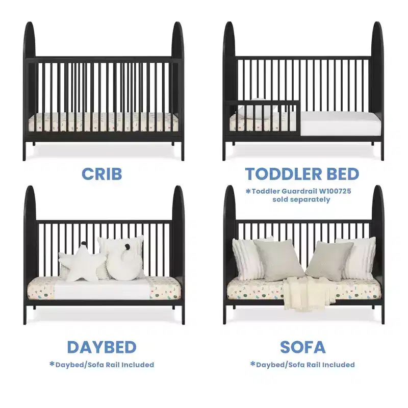 Delta Children Eloise 4-in-1 Convertible Crib - Greenguard Gold Certified