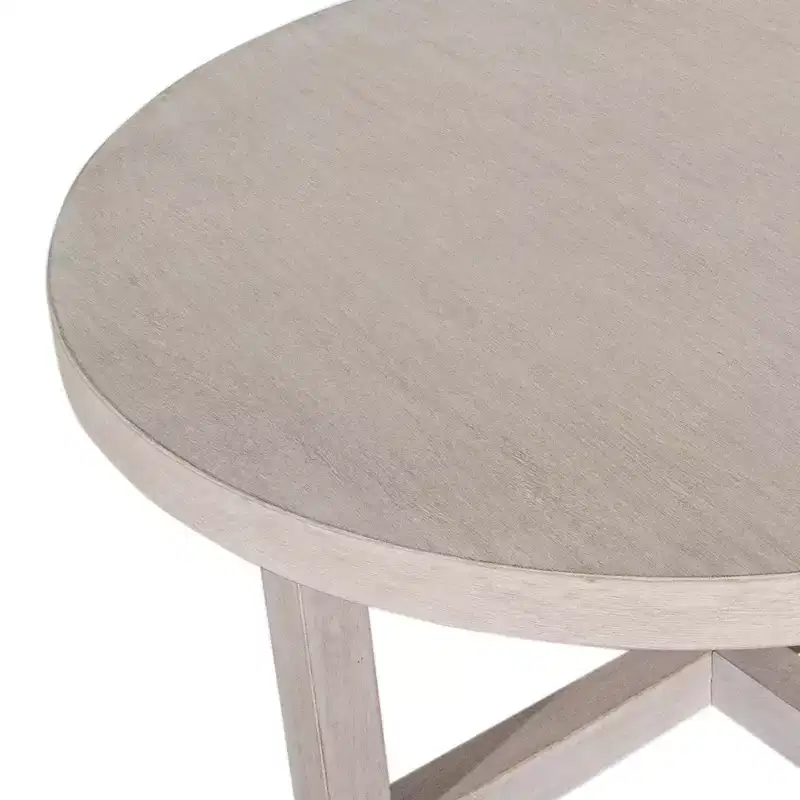 East at Main 38 Round Crisscross Base Coffee Table