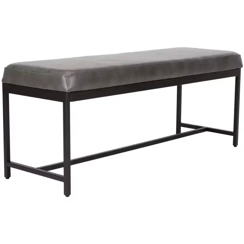 Chase Faux Leather Bench - BCH6204 - Safavieh