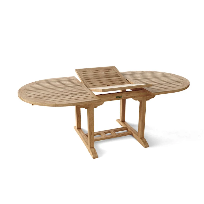 Hyde Park Natural Teak Dining Table Set