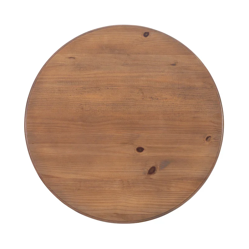 Saloma Round Dining Table - Black