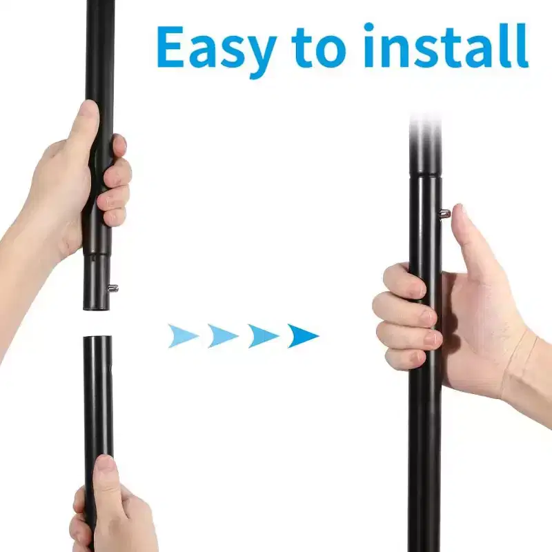 Heavy Duty Double Rod Rolling Clothes Rack, Adjustable Metal Garment Rack with 150 lbs Load Capacity, Locking Wheels & Bottom Shelf