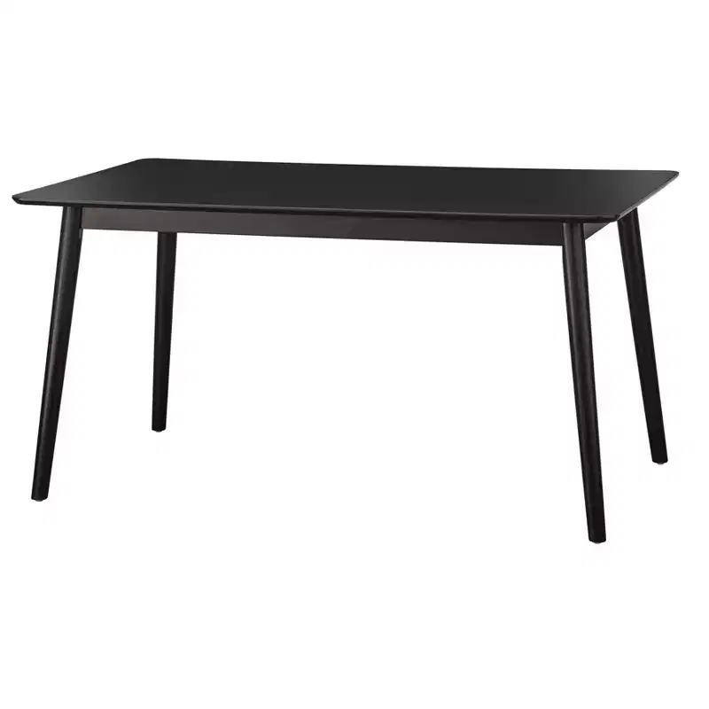 Rectangular Dining Table, Black