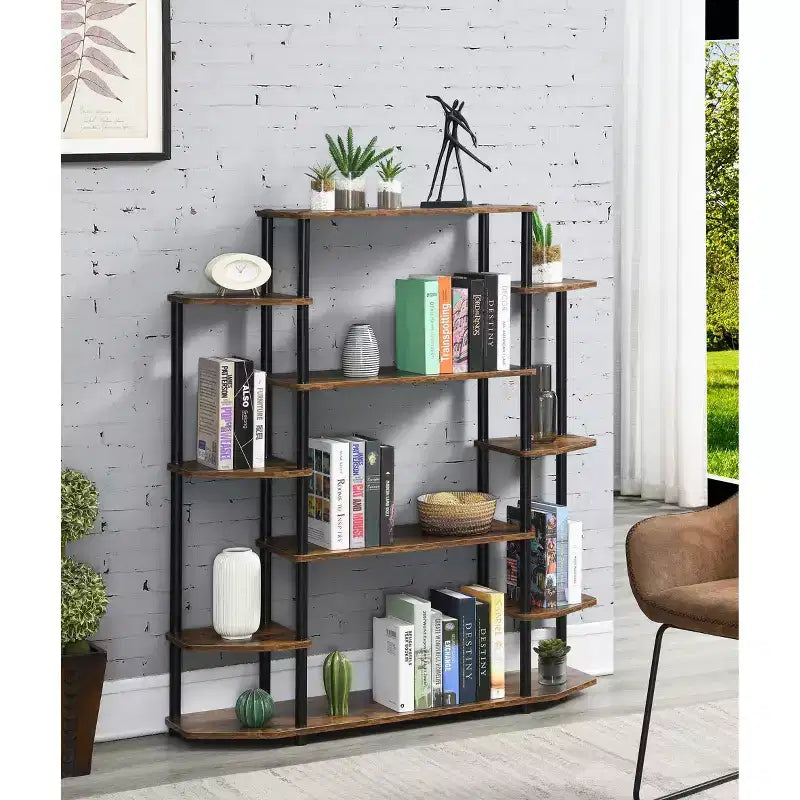 52.5 Breighton Home Harmony Office No Tools Display Bookshelf