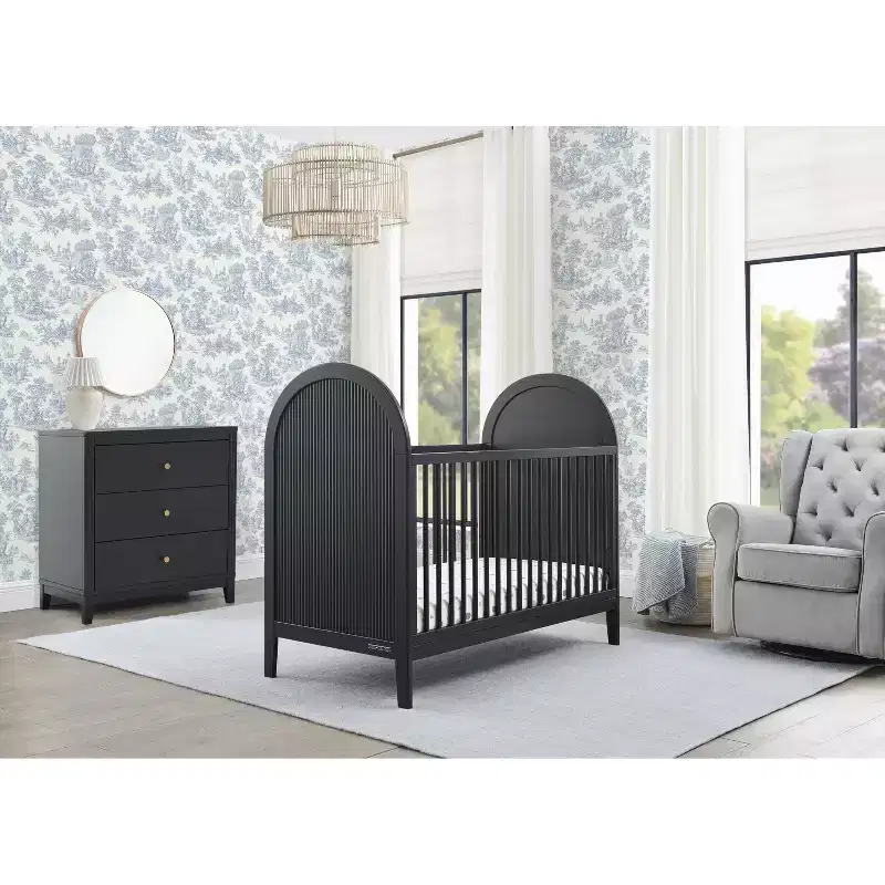 Delta Children Eloise 4-in-1 Convertible Crib - Greenguard Gold Certified