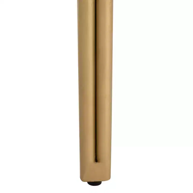 Lily 2 Drawer Desk - DSK9006 - Natural/Brass - Safavieh