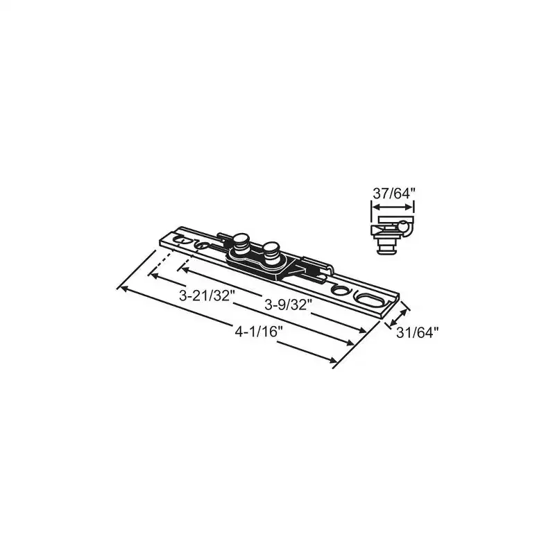 Brixwell 39-692 Awning Bracket Assembly surface Mount