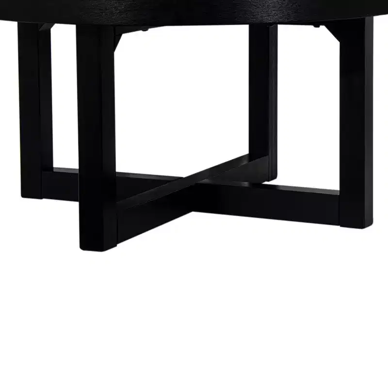 East at Main 38 Round Crisscross Base Coffee Table