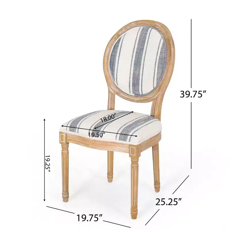 Christopher Knight Home Derring 7 Pieces French Country Upholstered Wood Expandable Dining Set
