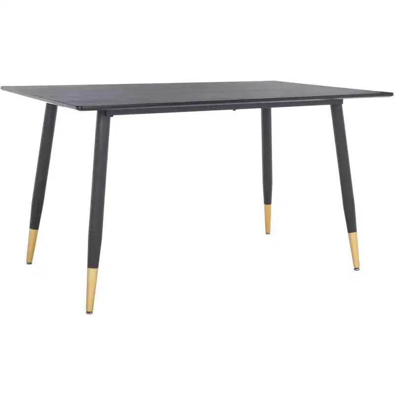 Acre Dining Table - DTB5800A - Black/Gold - Safavieh