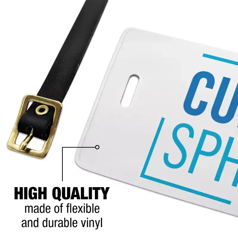 CUNY School of Public Health Primary Logo Luggage ID Tags Suitcase CarryOn Cards Set of 2