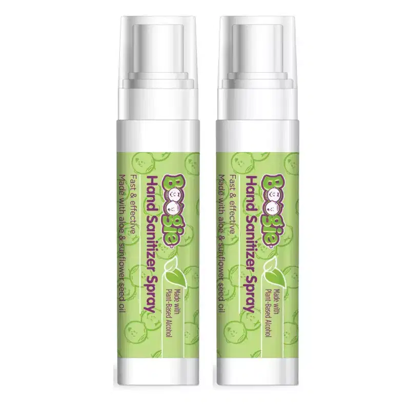 Boogie Wipes Antibacterial Hand Sanitizer Spray for Kids' and Adults - 2ct