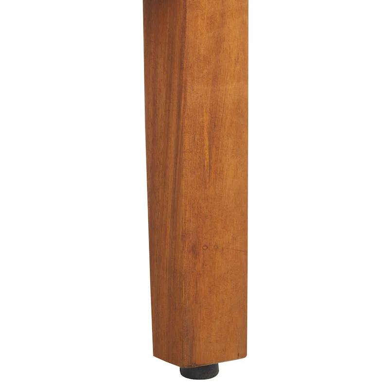 SAFAVIEH Owen 4-Piece Solid Wood Patio Conversation Set - 52W x 30D x 25H
