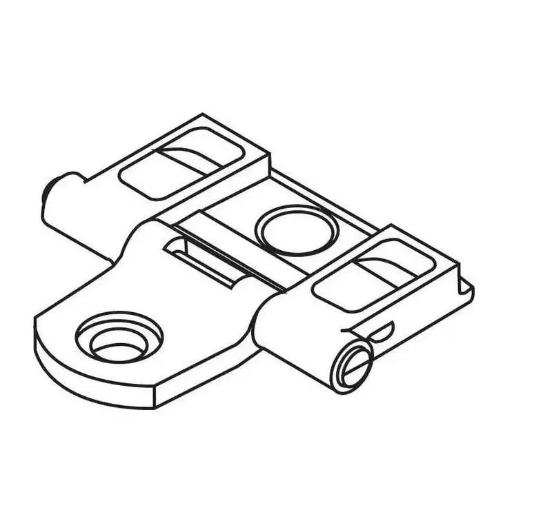 Brixwell Pivot Shoe Assembly for Operator, Zinc Material, 1-7/8 Length, 1-3/4 Width, Window Balance Hardware Replacement, Black Finish