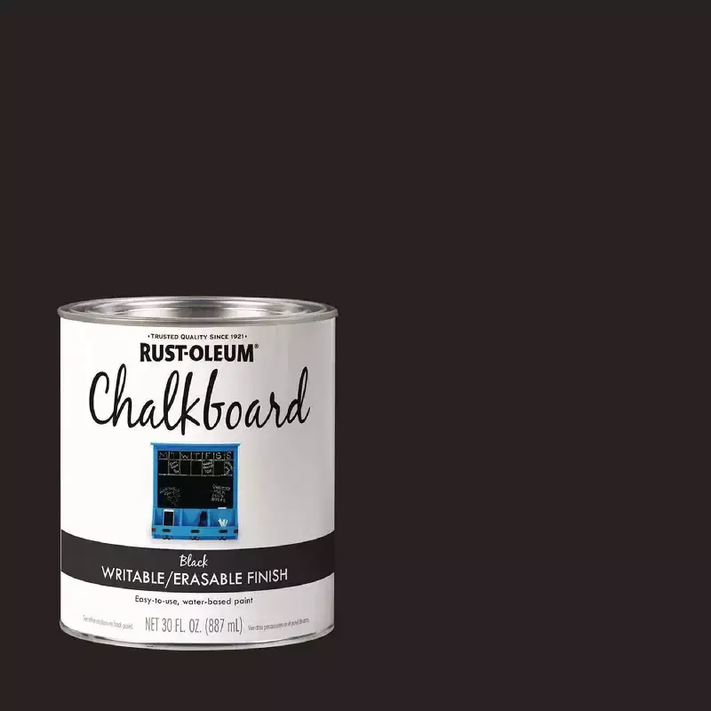 Rust-Oleum 30oz Chalkboard Paint Matte Black