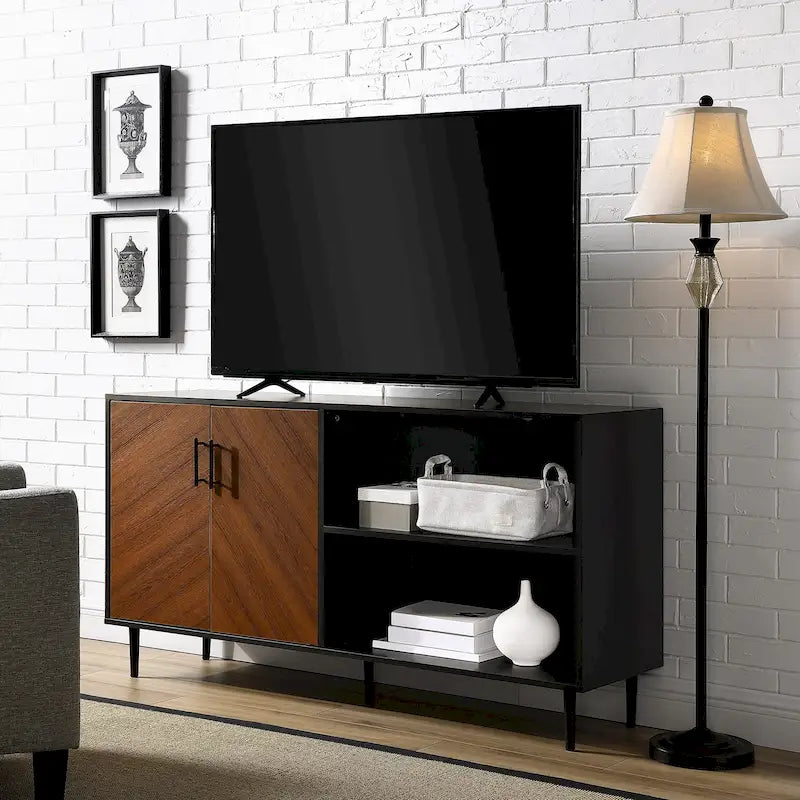 58-Inch Bookmatch TV Stand