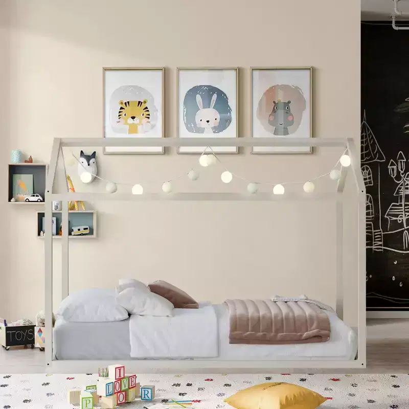 ChaletPosh Wooden Canopy Bed
