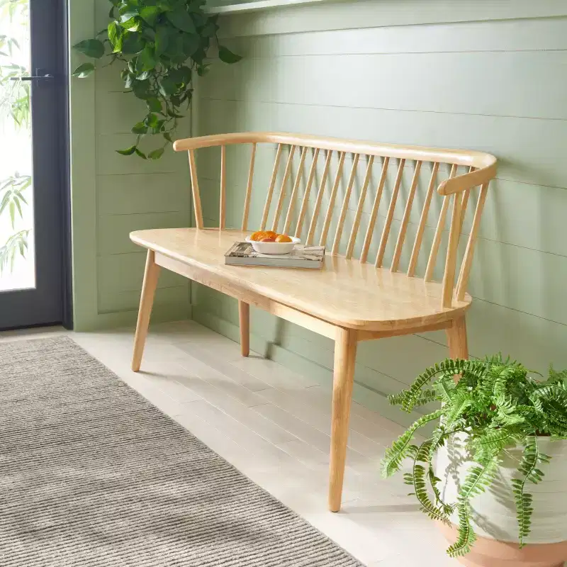 Blanchard Spindle Bench - BCH8500 - Safavieh
