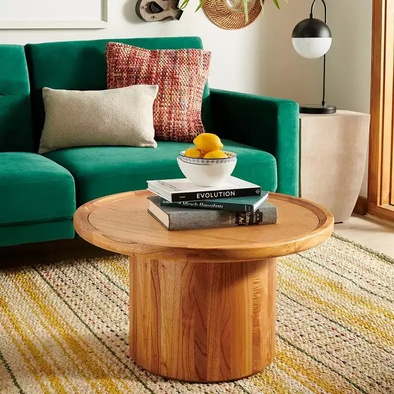Devin Round Coffee Table - Safavieh