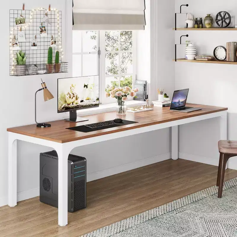 Lantine 78.7 Inches Extra Long Computer Desk